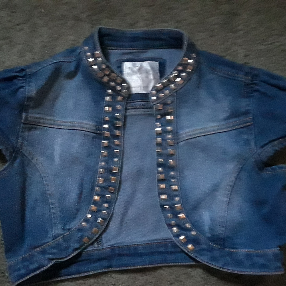 Justice Jean Crop Jacket